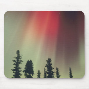 Mousepad EUA, área de Fairbanks, Alasca Central, Aurora