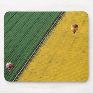 Mousepad EUA, Arizona, Val Vista. Balões de ar quente sobem