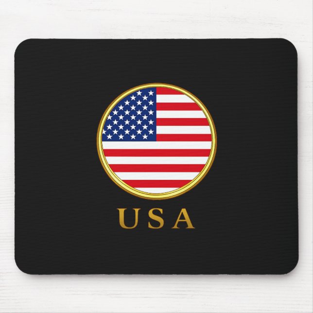 Mousepad EUA - Bandeira Americana (Frente)