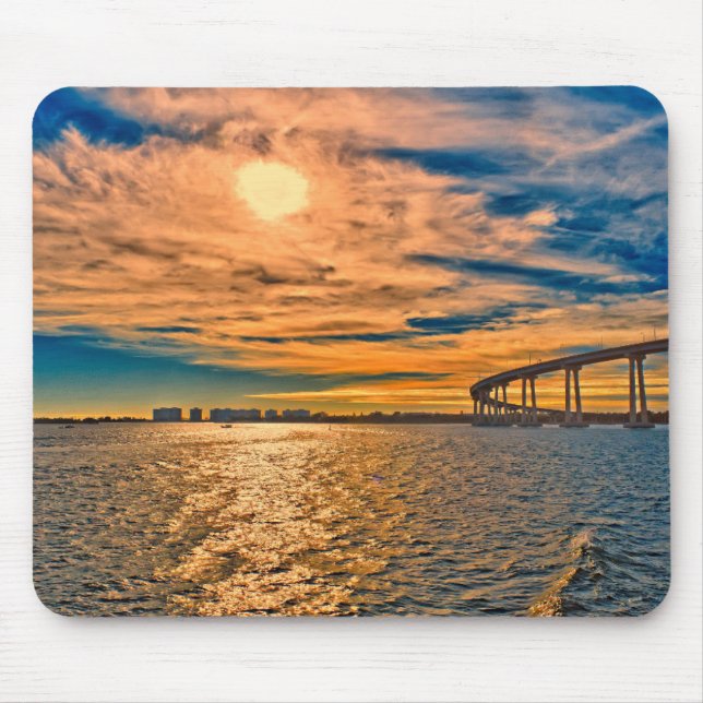 Mousepad EUA, CA, Ponte da Baía de San Diego-Coronado (Frente)