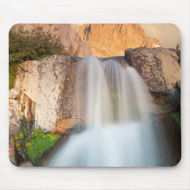 Mousepad EUA, Califórnia, Floresta Nacional Inyo.Cascata (Frente)