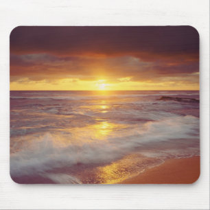 Mousepad EUA, Califórnia, San Diego. Praia Sunset Cliffs