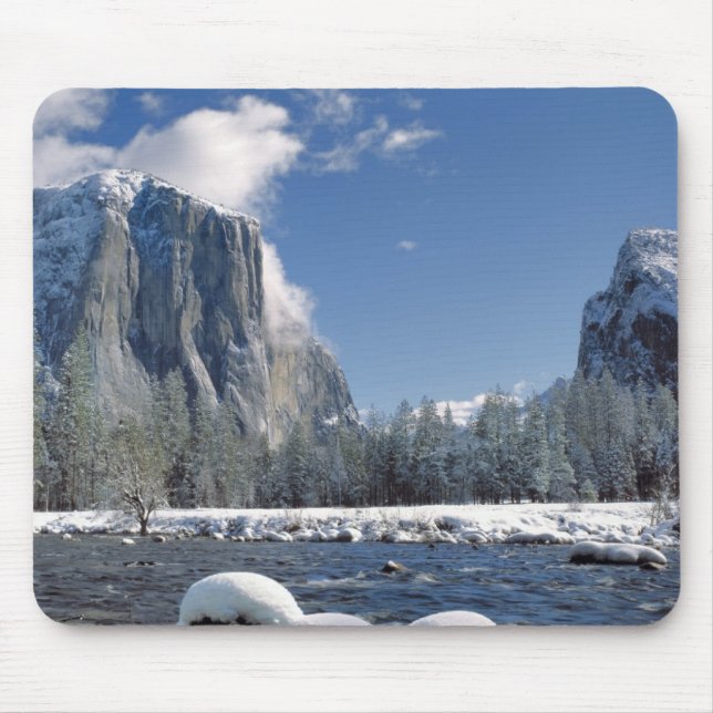 Mousepad EUA, Califórnia, Yosemite NP. O rio Merced, (Frente)