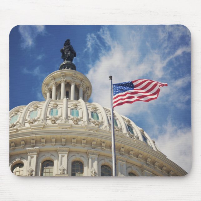 Mousepad EUA, Colômbia, Washington DC, construção do (Frente)