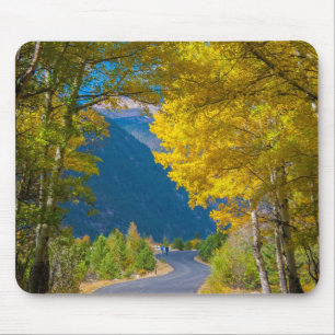 Mousepad EUA, Colorado. Estrada Flanqueada por Álamo-Tremed