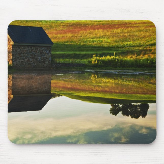 Mousepad EUA, Delaware, Wilmington. Celeiro de pedra na bor (Frente)