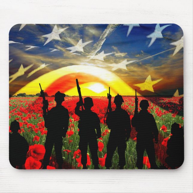 Mousepad EUA em Honra (Frente)