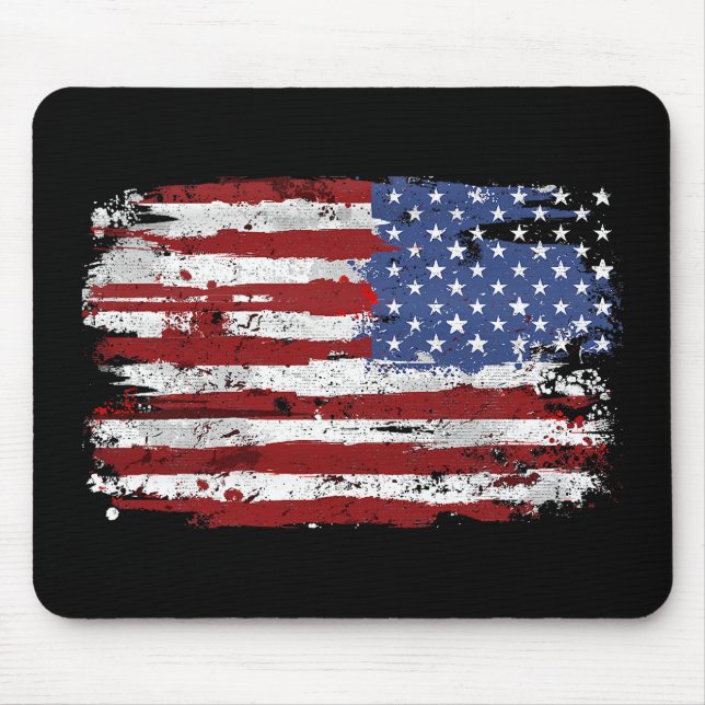 Mousepad EUA Flag American Flag United States of America 4t (Frente)