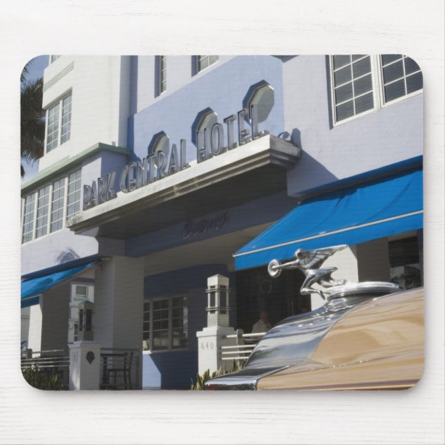 Mousepad EUA, Flórida, Miami Beach: South Beach, Art Deco (Frente)