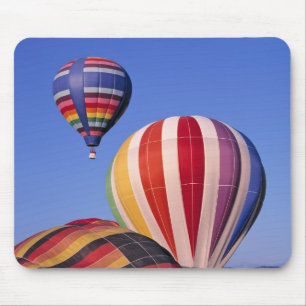 Mousepad EUA, Idaho, Vale de Teton. Colorido balão de ar