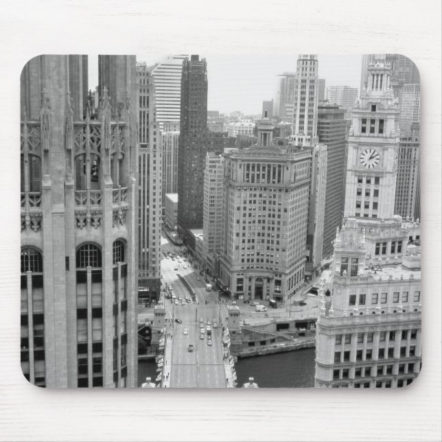 Mousepad EUA, IL, Chicago, Loop do Hotel (Frente)