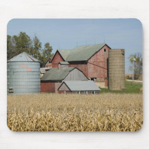 Mousepad EUA, IOWA, Froelich: Fazenda antiga