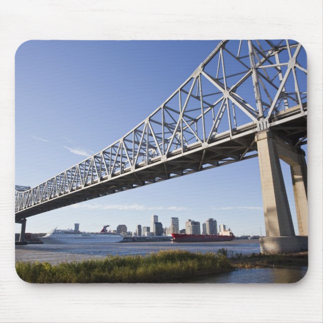 Mousepad EUA, Louisiana, Nova Orleans. Skyline do 2 (Frente)