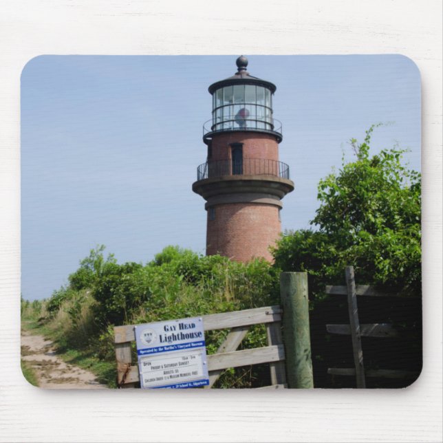 Mousepad EUA, Massachusetts, Vineyard de Martha, Aquinnah. (Frente)