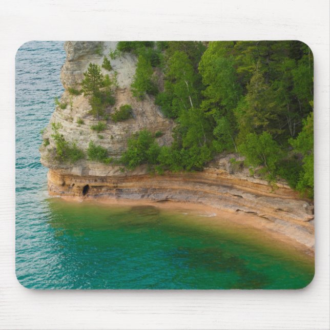 Mousepad EUA, Michigan. Formação de Rocha Miner's Castle (Frente)