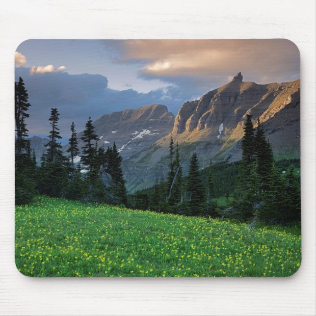 Mousepad EUA, Montana, Glacier National Park, Logan Pass (Frente)