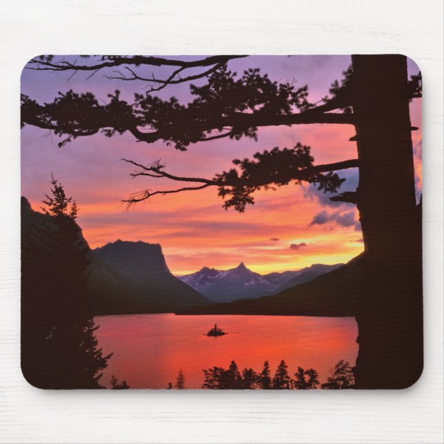 Mousepad EUA, Montana, Parque Nacional Glacier. Paisagem (Frente)