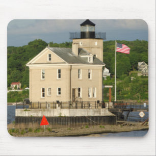 Mousepad EUA, Nova York, Kingston, Rio Hudson. Rondout