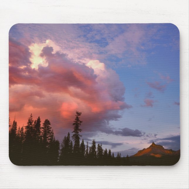 Mousepad EUA, Oregon, Floresta Nacional de Umpqua. Tempesta (Frente)