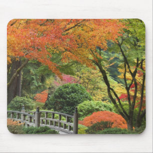 Mousepad EUA, Oregon, Portland. Ponte de madeira e bordo