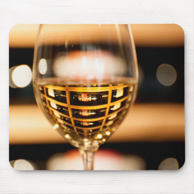 Mousepad EUA, Washington, Walla Walla. Copo de vinho (Frente)