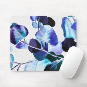 Mousepad Eucalyptus Gum deixa aquarela