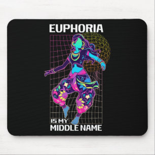 Mousepad Euforia É Meu Nome Médio Energia Rave