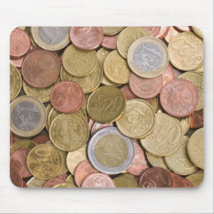 Mousepad Euro Cent Money