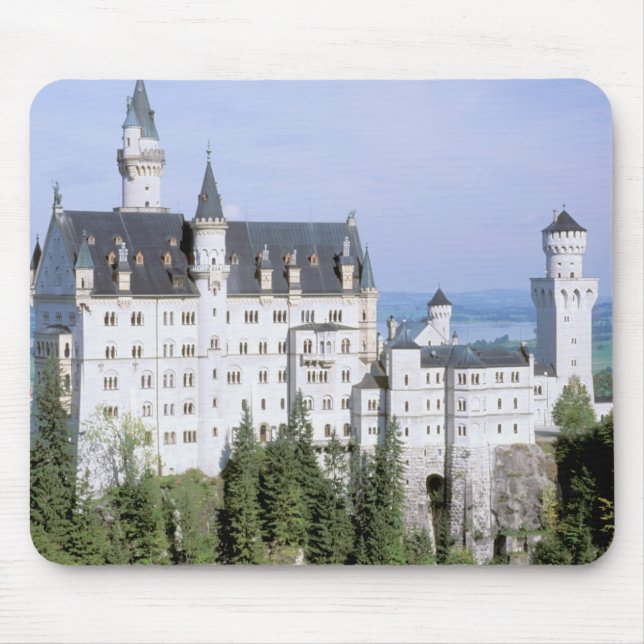 Mousepad Europa, Alemanha, Castelo de Neuschwanstein, const (Frente)