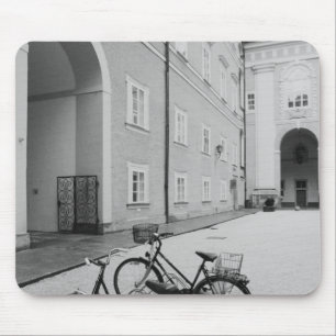 Mousepad Europa, Áustria, Salzburgo. Bicicletas na