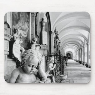 Mousepad Europa, Áustria, Salzburgo. Querubim e monumento 2