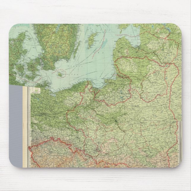 Mousepad Europa Central (Frente)