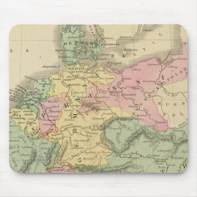 Mousepad Europa continental (Frente)