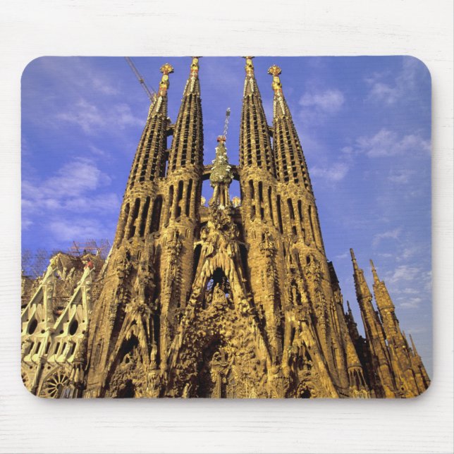 Mousepad Europa, Espanha, Barcelona, Sagrada Família (Frente)