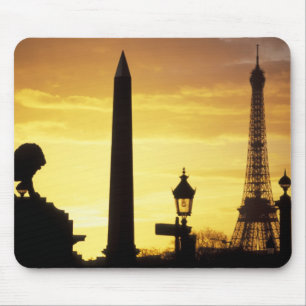 Mousepad Europa, França, Paris, Place de Concorde.