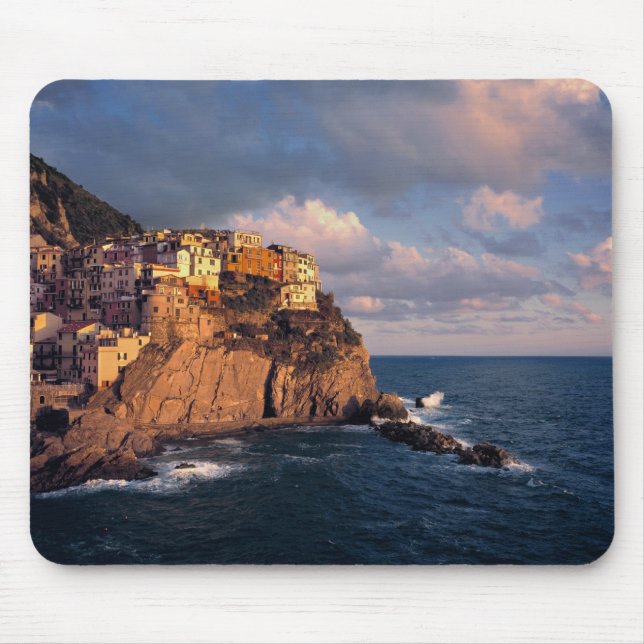 Mousepad Europa, Itália, Manarola. O penhasco (Frente)