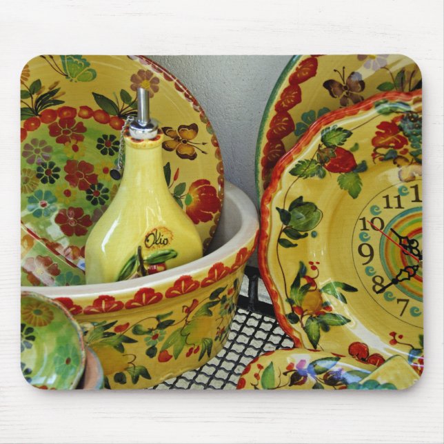 Mousepad Europa, Itália, Sicília, Taormina. Tradicional 8 (Frente)