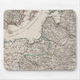 Mousepad Europa Oriental, Rússia, Suecia