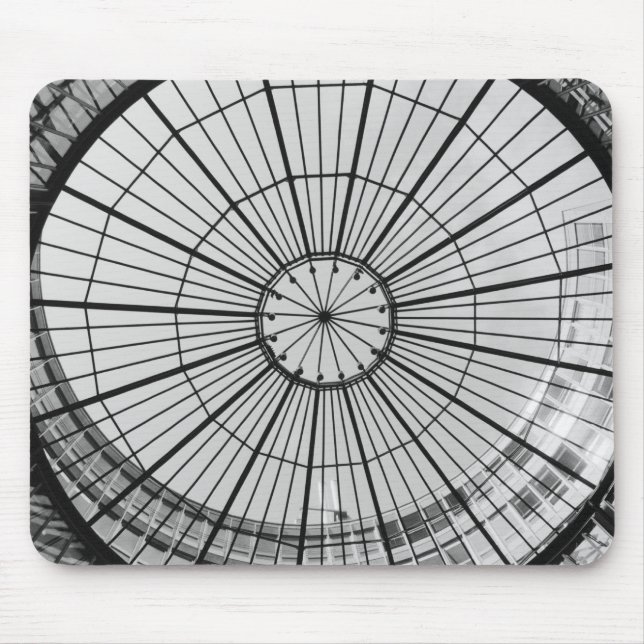 Mousepad Europa, Suiça, Zurique. Cúpula de vidro (Frente)