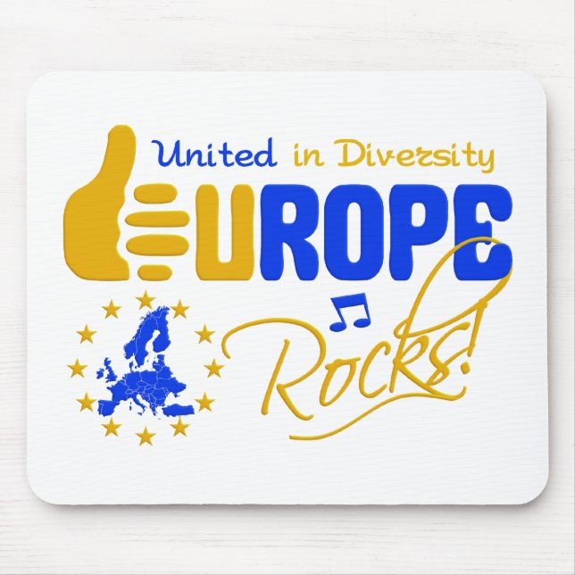 Mousepad Europe Rocks! (Frente)