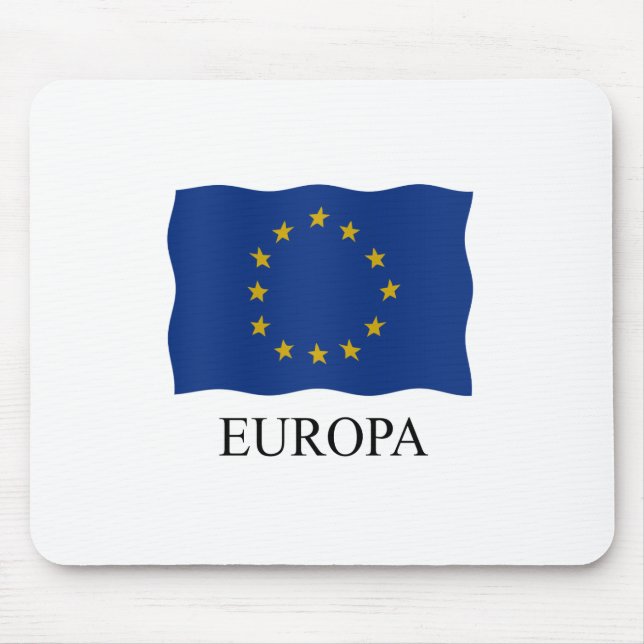 Mousepad European flag Europa (Frente)