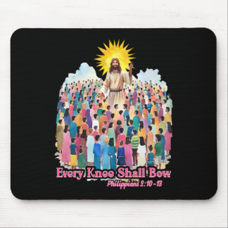 Mousepad Every Knee Shall Bow Christian Easter Day 