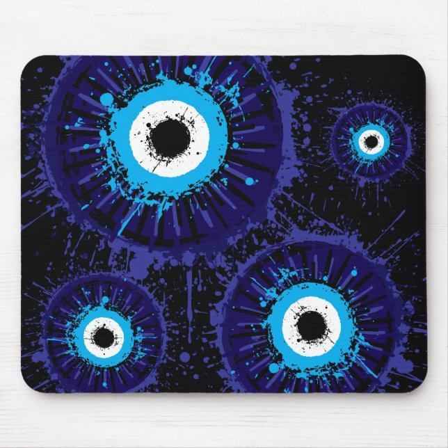 Mousepad Evil Eye Protection iPhone / iPad case (Frente)