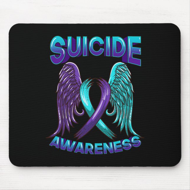 Mousepad Evitar A Sensibilização Suicida E O Suicídio De Fi (Frente)