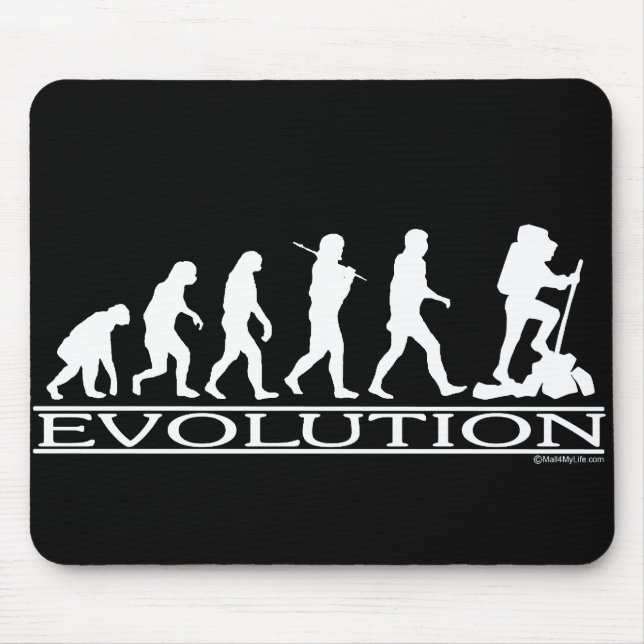 Mousepad Evolução - caminhando (Frente)