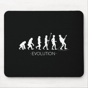 Mousepad Evolução da Camisa Guitarrista, Violão de Músi