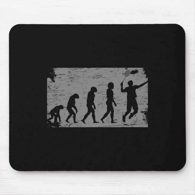 Mousepad Evolução de Badminton (Frente)