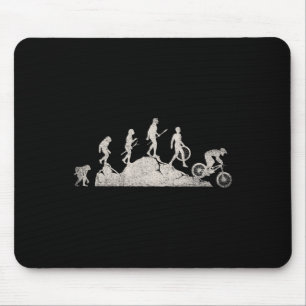 Mousepad Evolução do Ciclismo de Montanha Bicicleta Mtb Vin