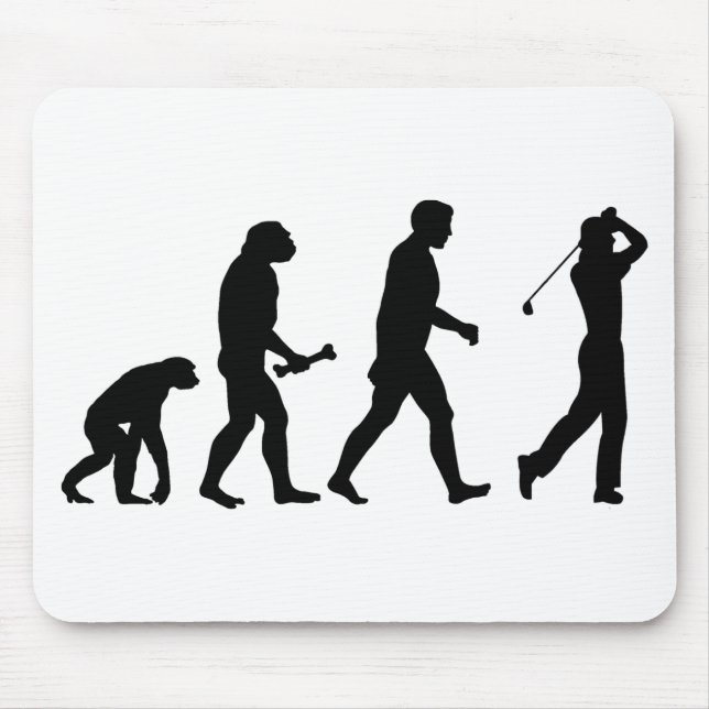 Mousepad Evolução do golfe (Frente)