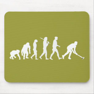 Mousepad Evolução do hóquei em campo - presentes do hóq